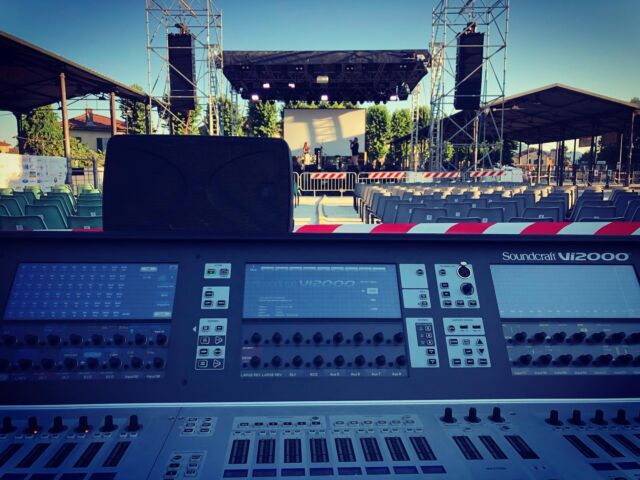 FOH @ripartirefestival
#soundcraft #ripartirefestival #soundguy #festival